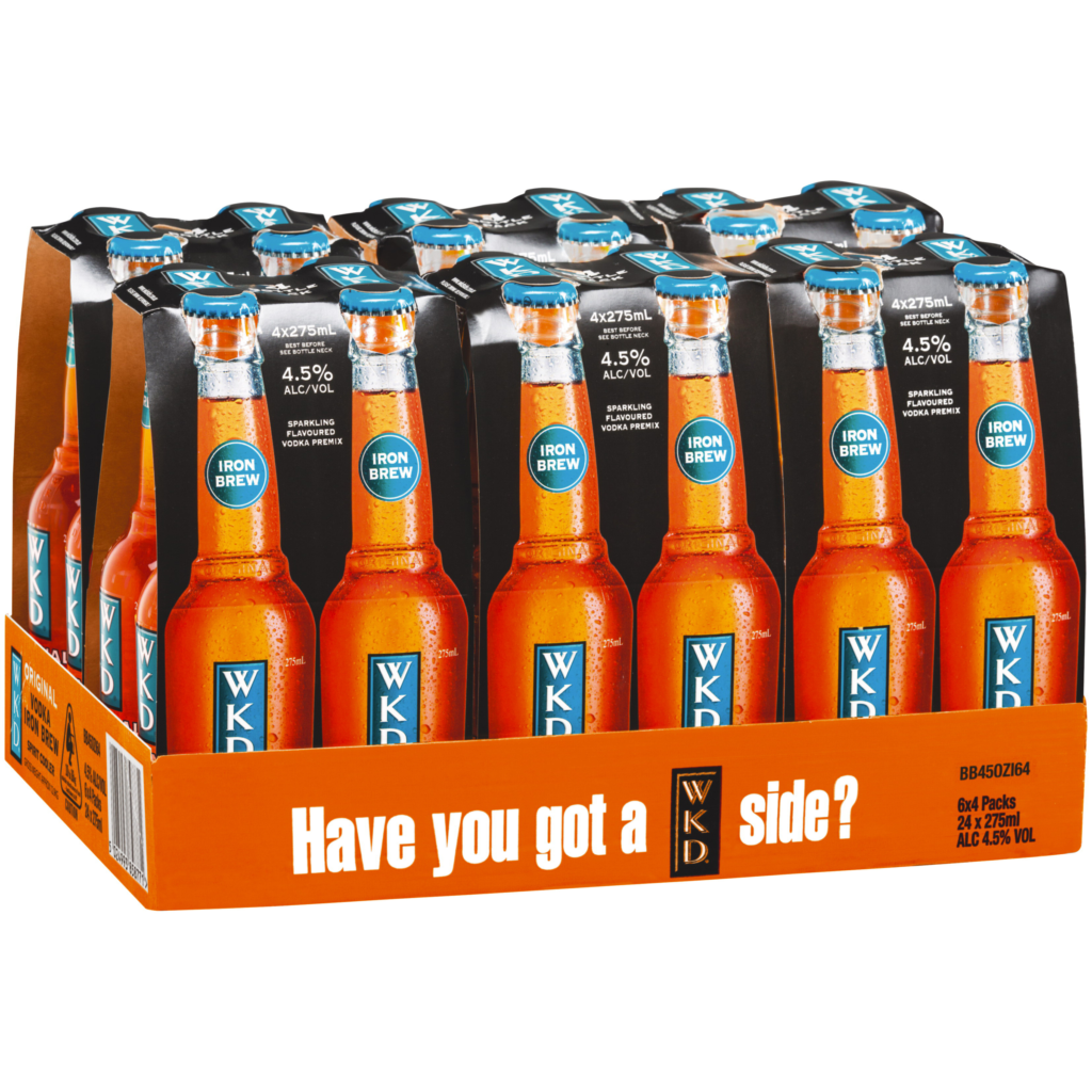 WKD VODKA IRON BREW Value Cellars