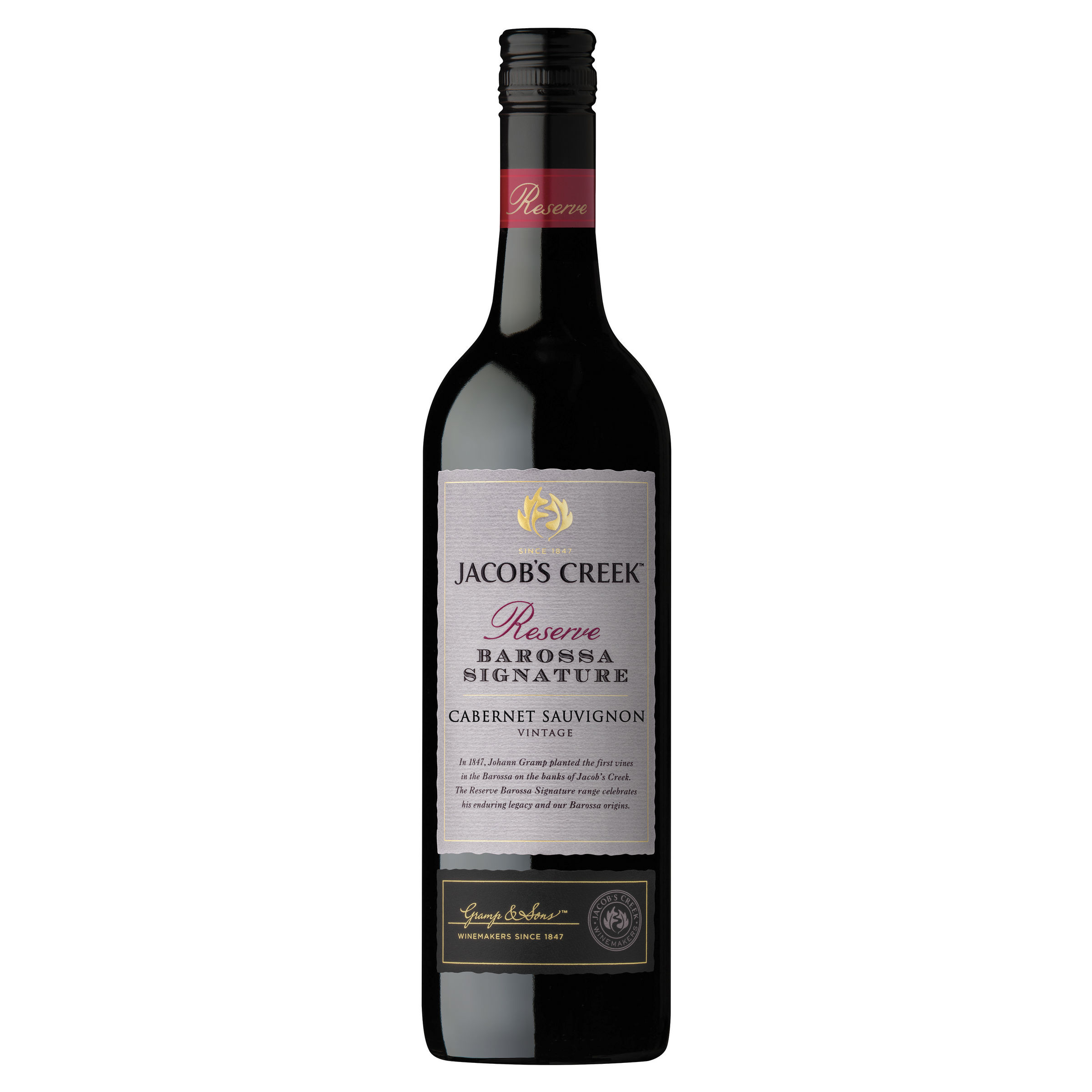JACOB'S CREEK RESERVE BAROSSA SIGNATURE SHIRAZ SAUVIGNON