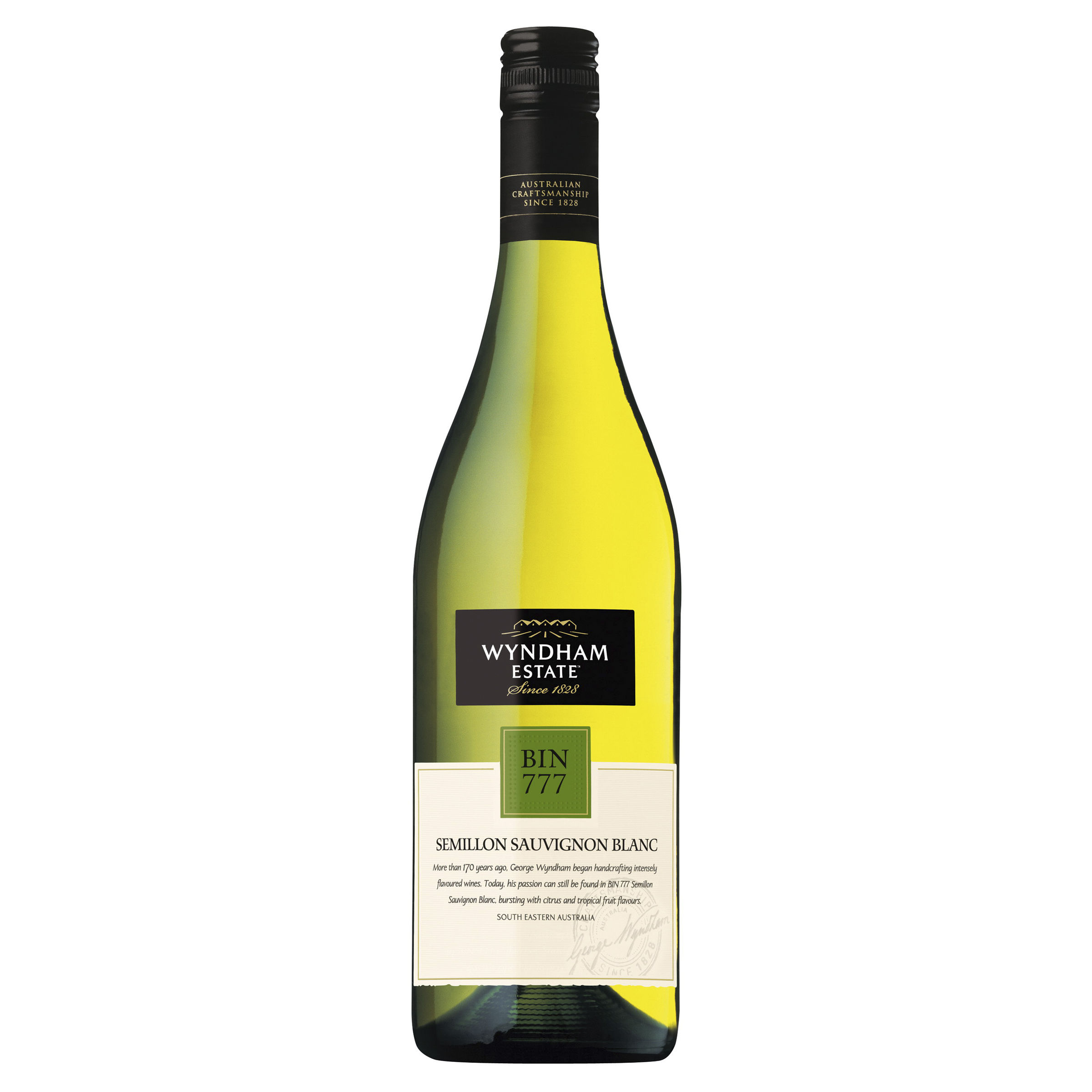 WYNDHAM ESTATE BIN 777 SEMILLON SAUVIGNON BLANC Value Cellars