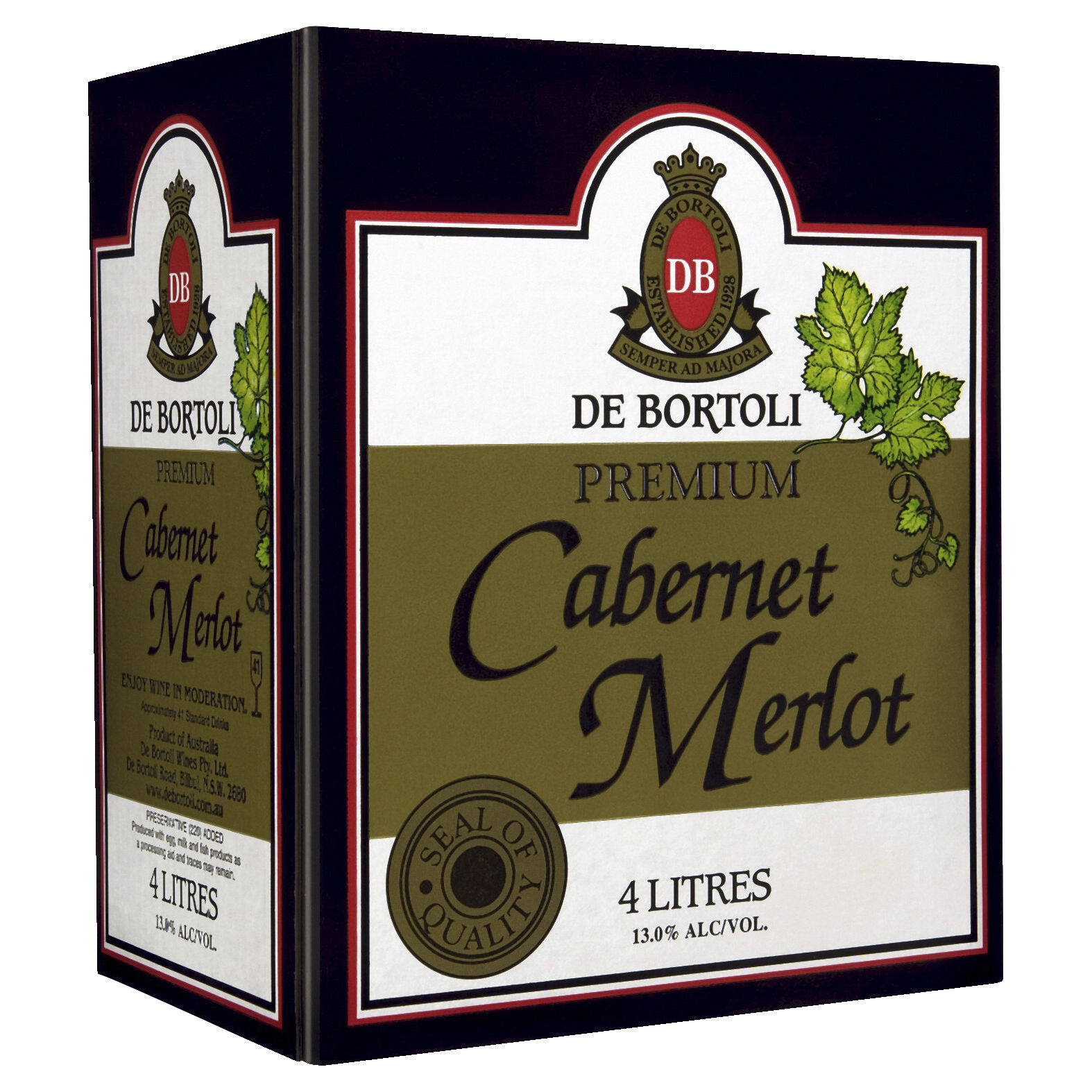 DE BORTOLI PREMIUM MERLOT Value Cellars
