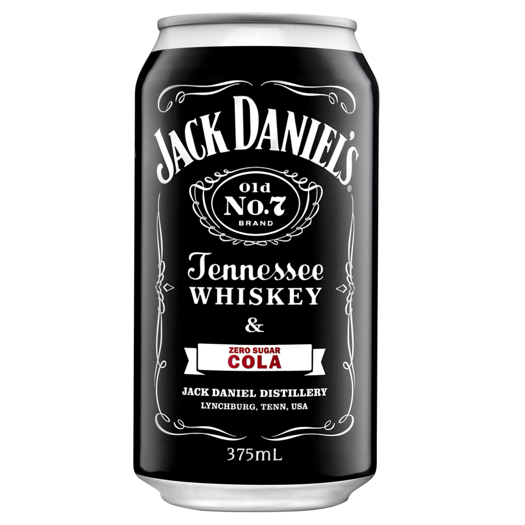 JACK DANIELS & ZERO SUGAR COLA CAN - Value Cellars