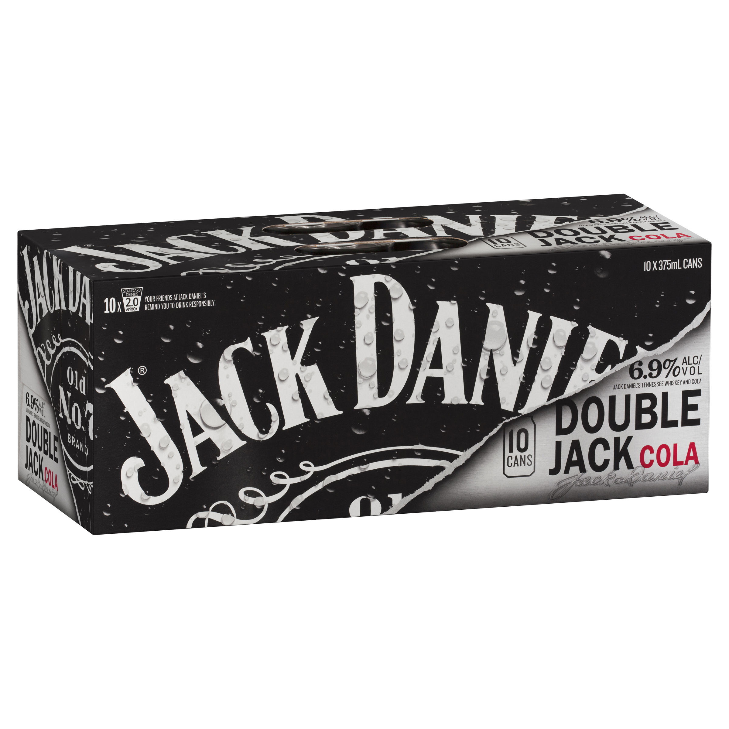 Jack Daniel's Double Jack & Cola 6.9% Can 375mL