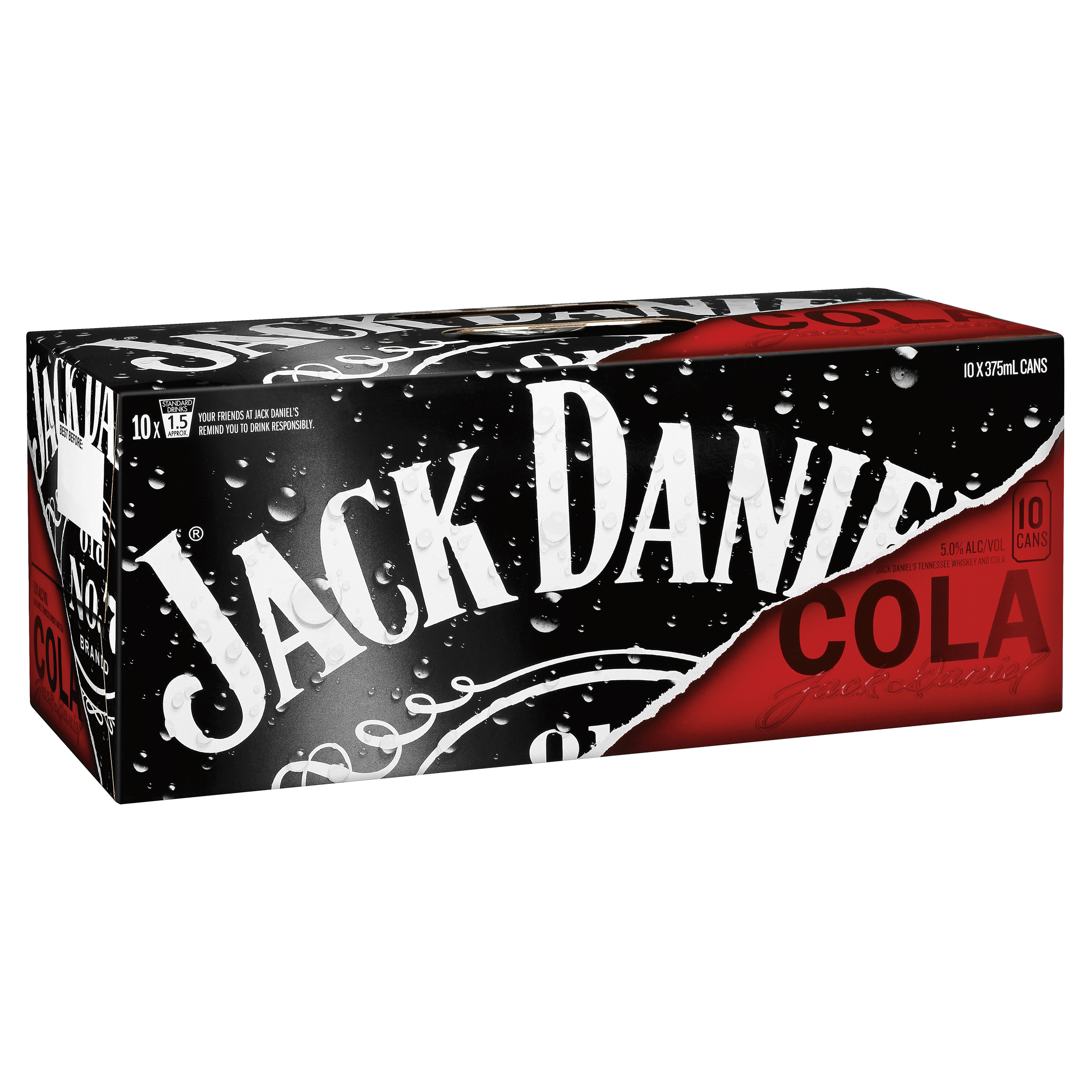 JACK DANIELS TENNESSEE WHISKEY & COLA CAN