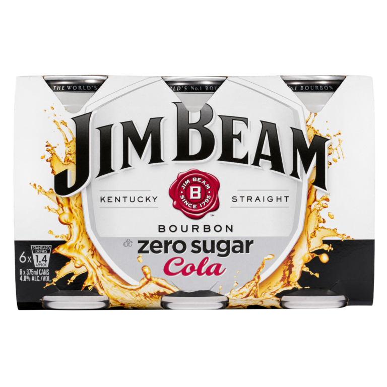 JIM BEAM WHITE & ZERO SUGAR COLA Value Cellars