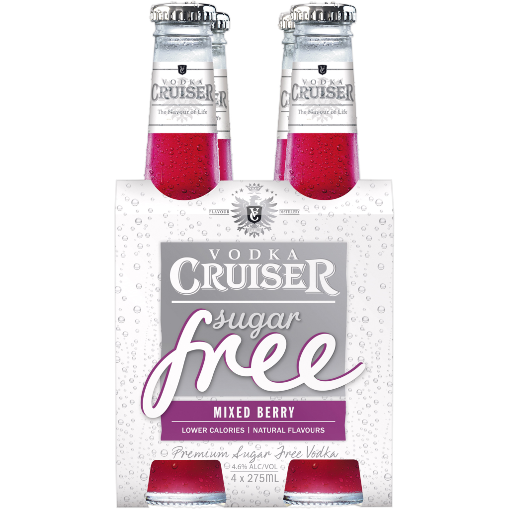 VODKA CRUISER SUGAR FREE MIXED BERRY Value Cellars