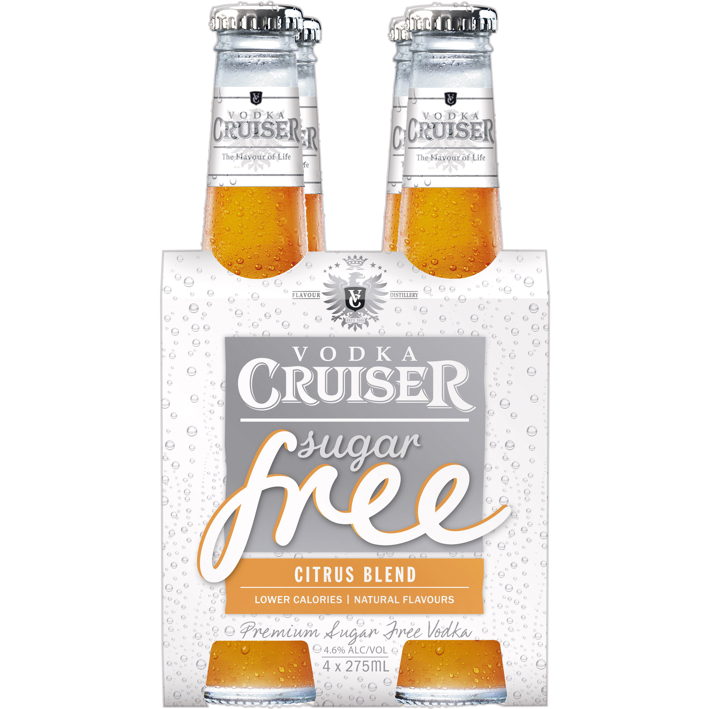 VODKA CRUISER SUGAR FREE CITRUS BLEND Value Cellars