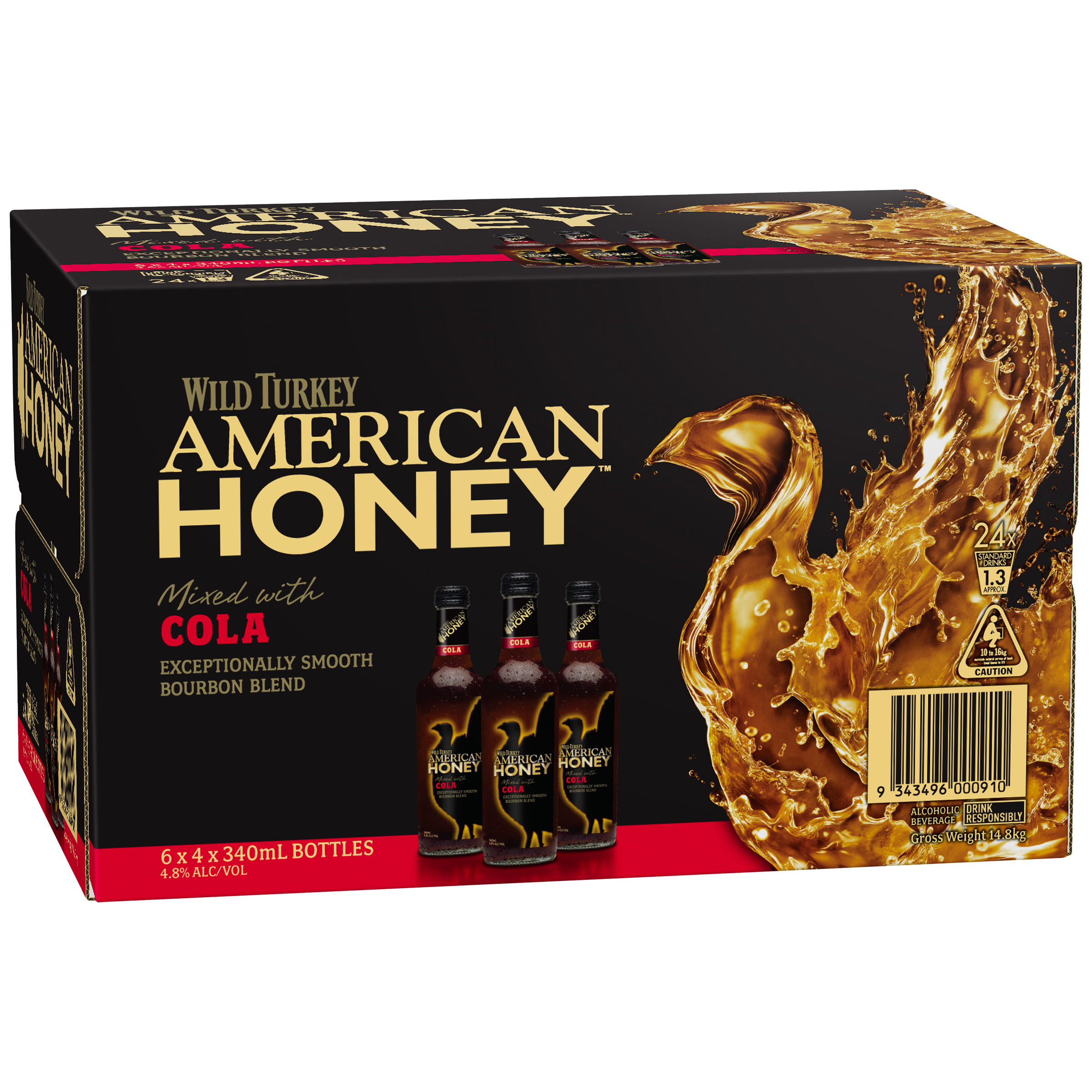 WILD TURKEY AMERICAN HONEY LIQUEUR & COLA - Value Cellars