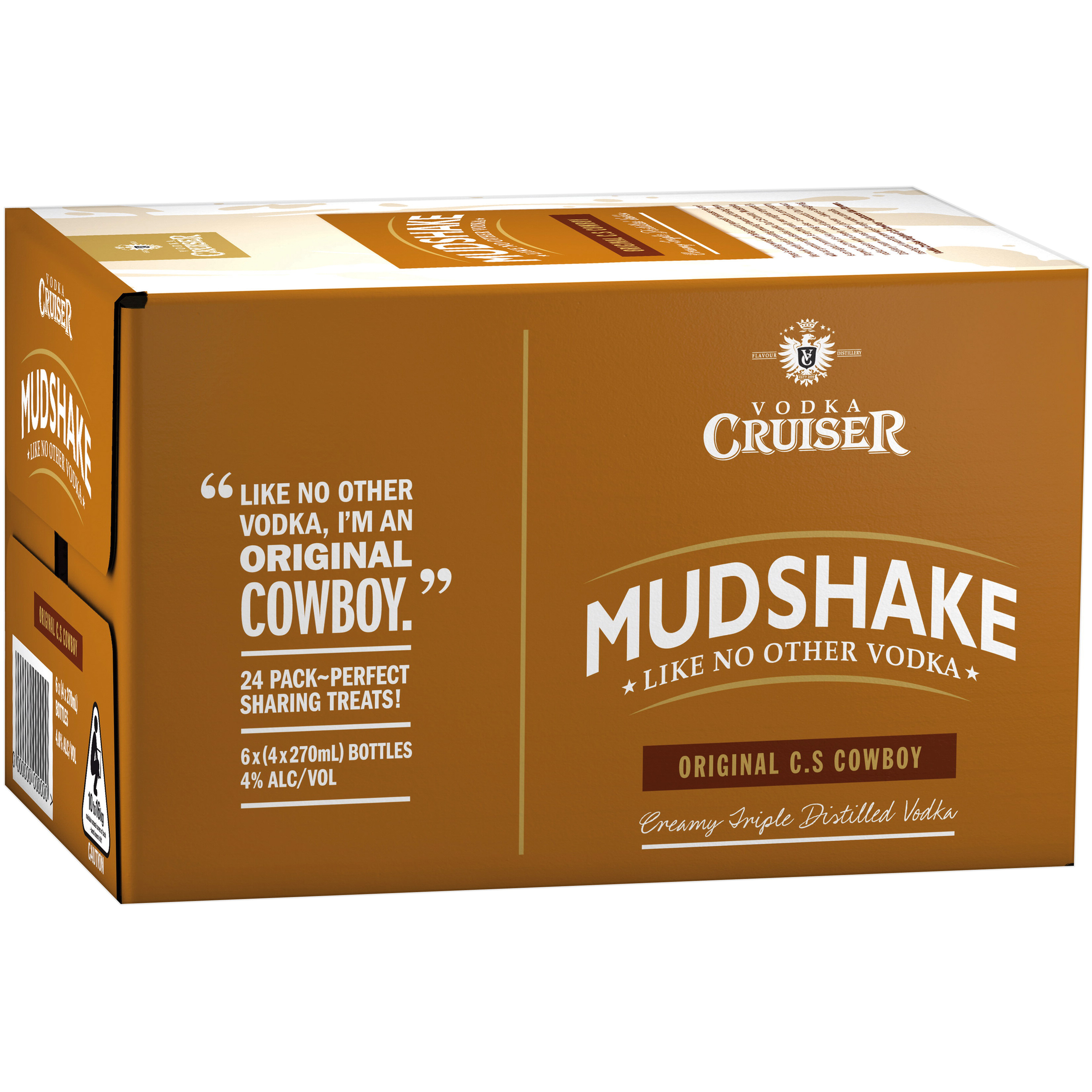 VODKA CRUISER MUDSHAKE ORIGINAL COWBOY Value Cellars