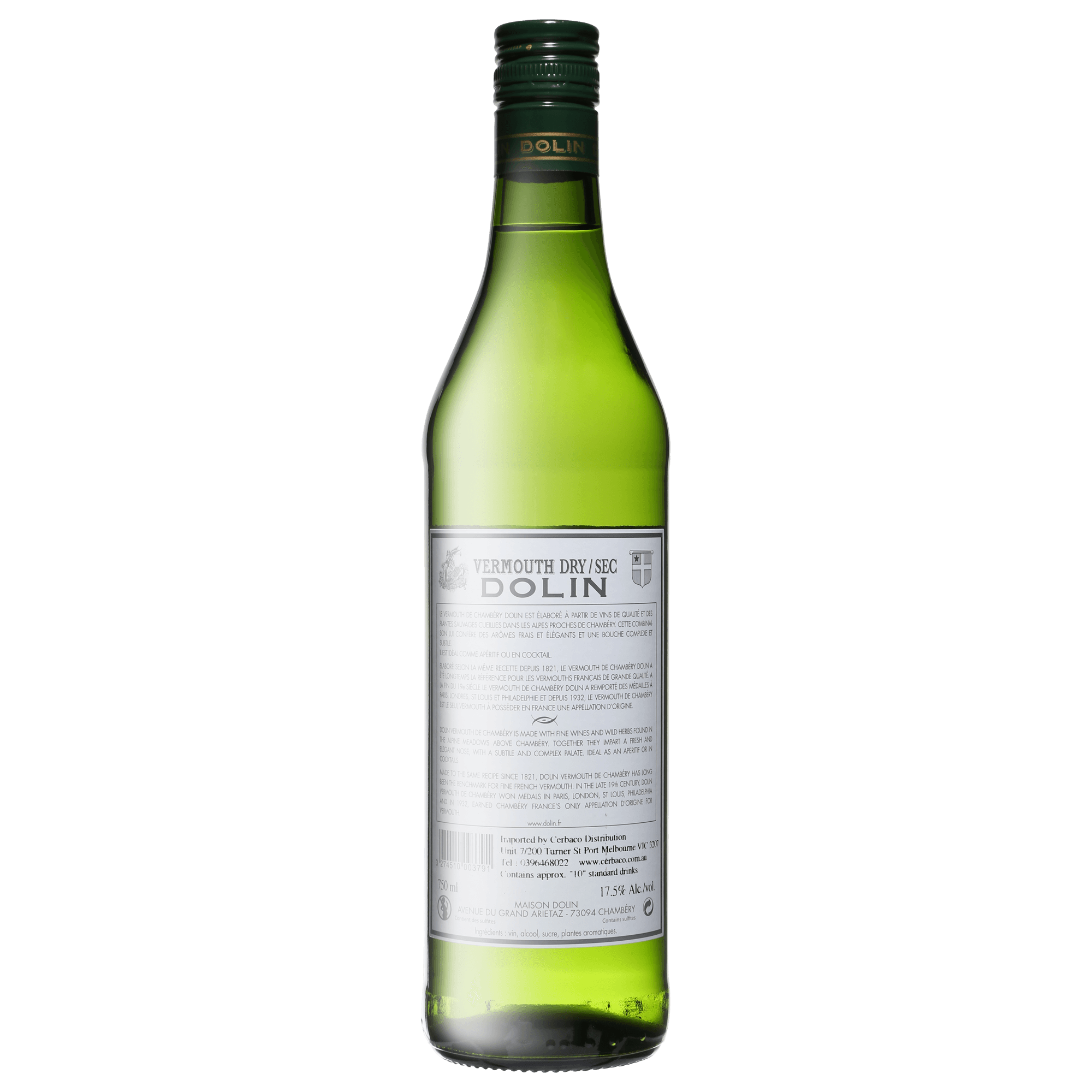 DOLIN DRY VERMOUTH Value Cellars
