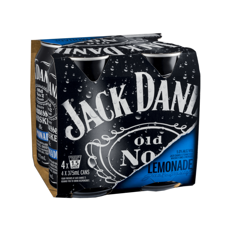 JACK DANIELS Old No.7 Brand & LEMONADE CAN Value Cellars