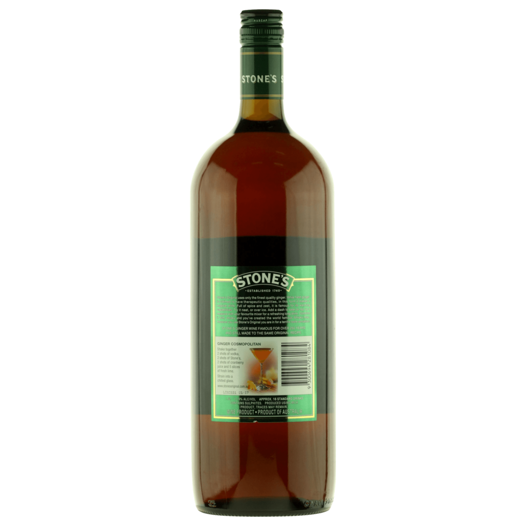 STONES GREEN GINGER WINE Value Cellars