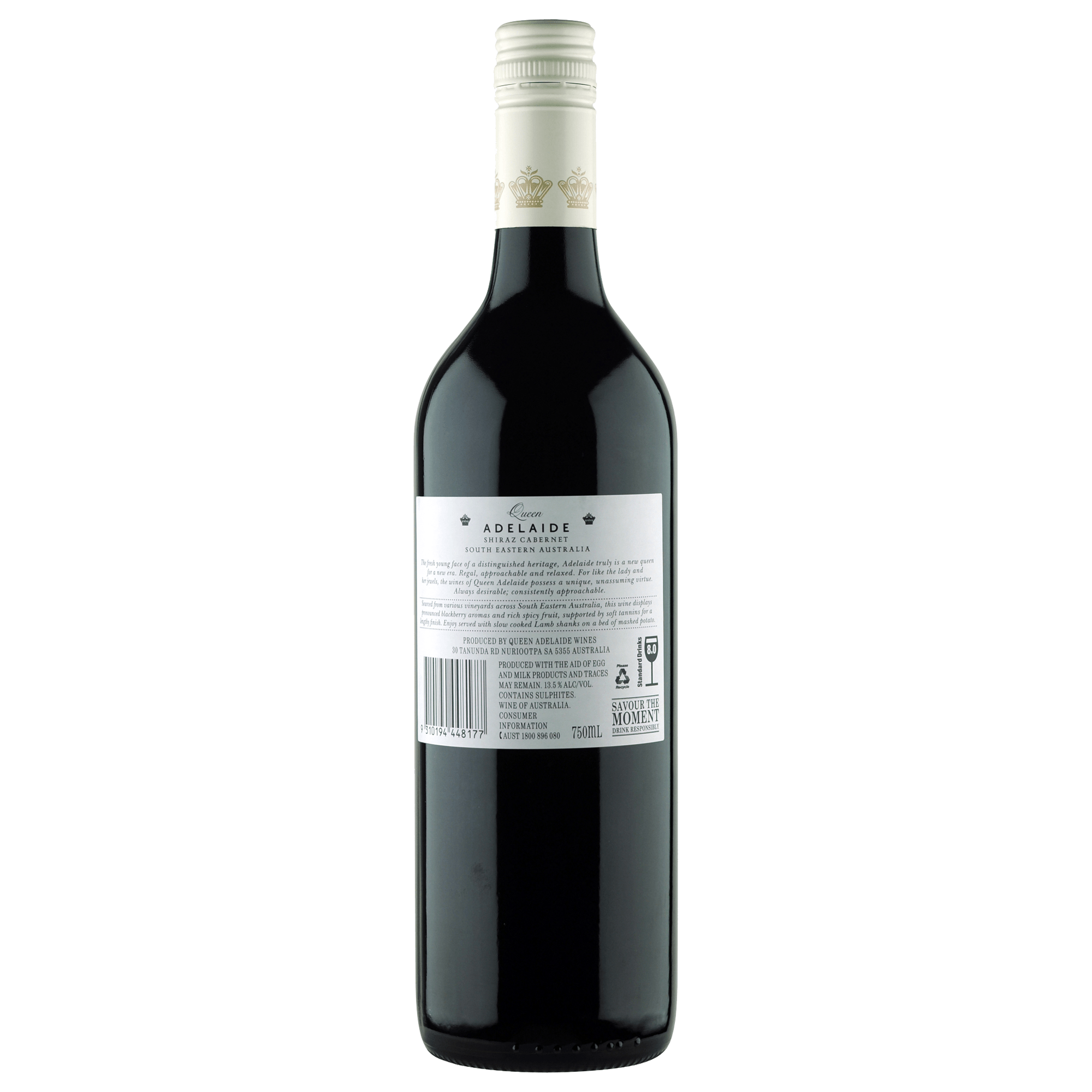 QUEEN ADELAIDE SHIRAZ CABERNET - Value Cellars