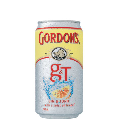 GORDONS GIN & TONIC CAN