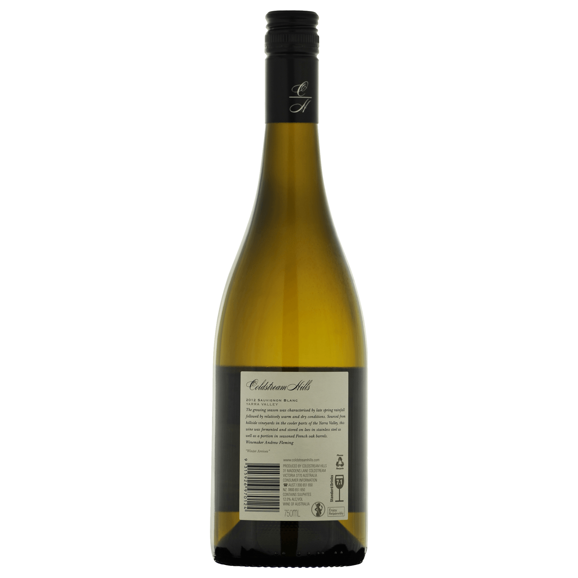 COLDSTREAM HILLS YARRA SAUVIGNON BLANC - Value Cellars