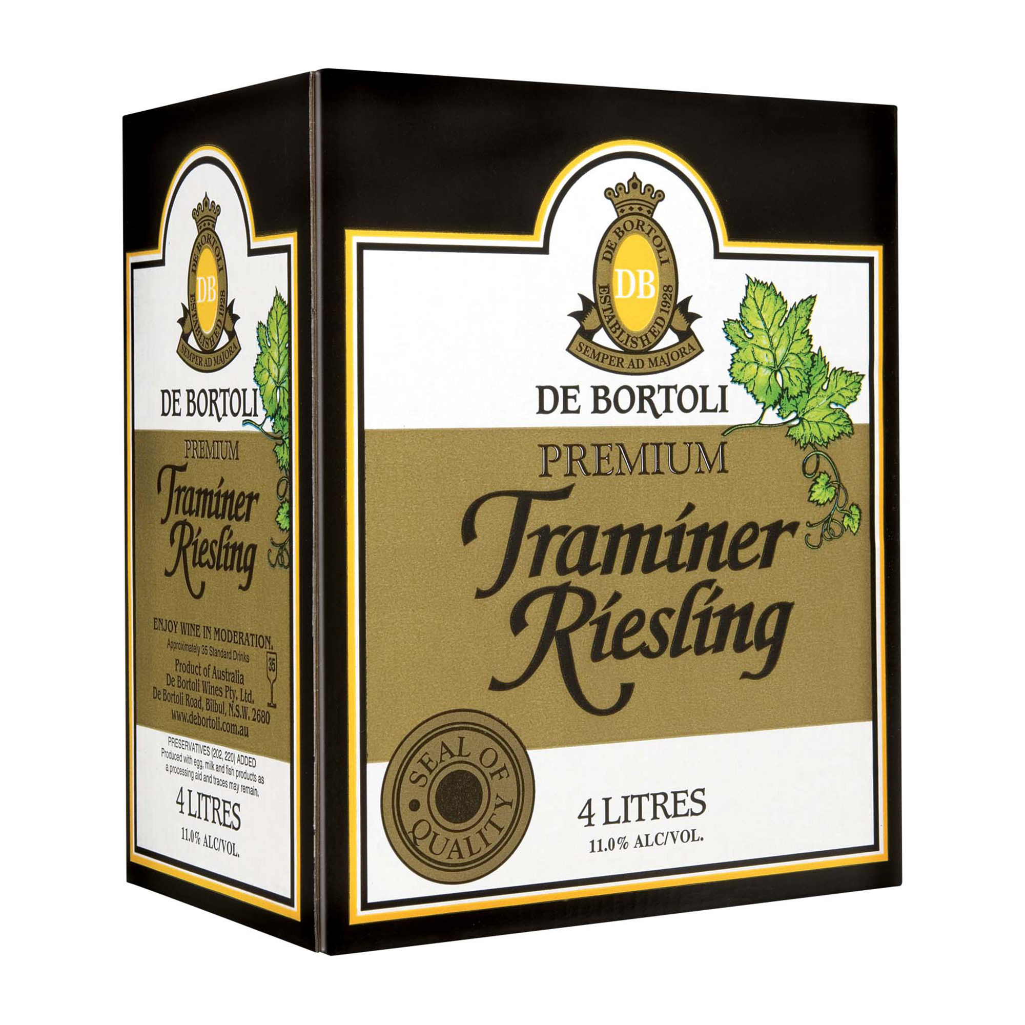 DE BORTOLI PREMIUM TRAMINER RIESLING Value Cellars