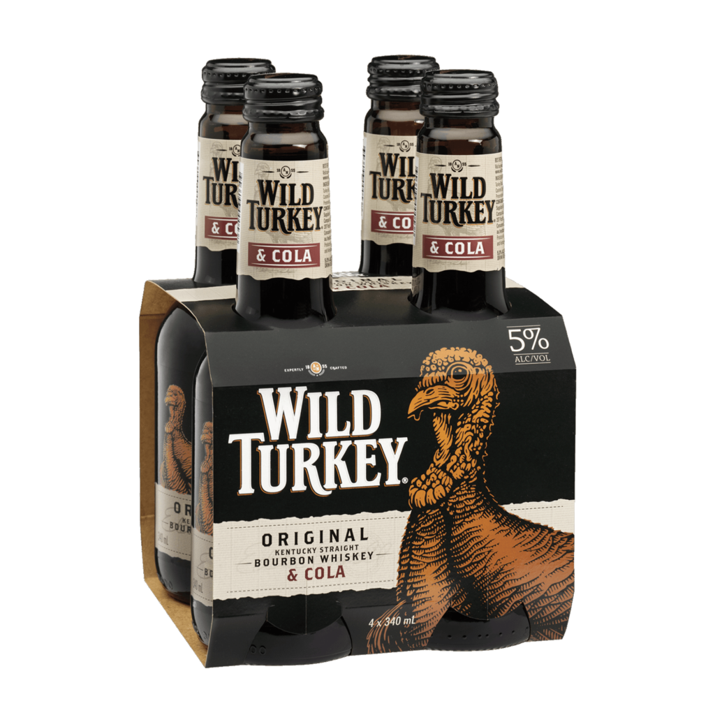 WILD TURKEY & COLA PREMIUM BOTTLES - Value Cellars