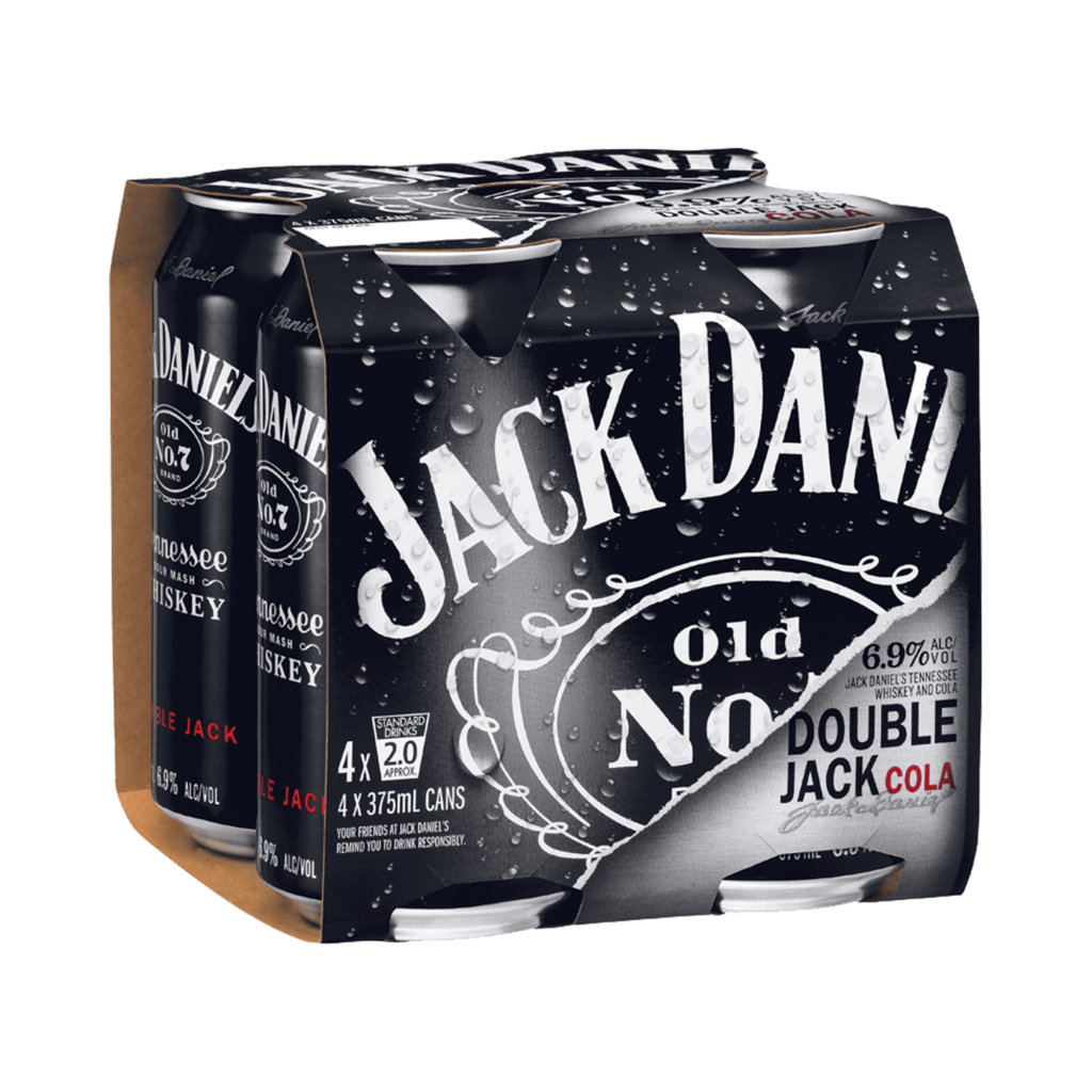 JACK DANIEL'S DOUBLE JACK & COLA Value Cellars