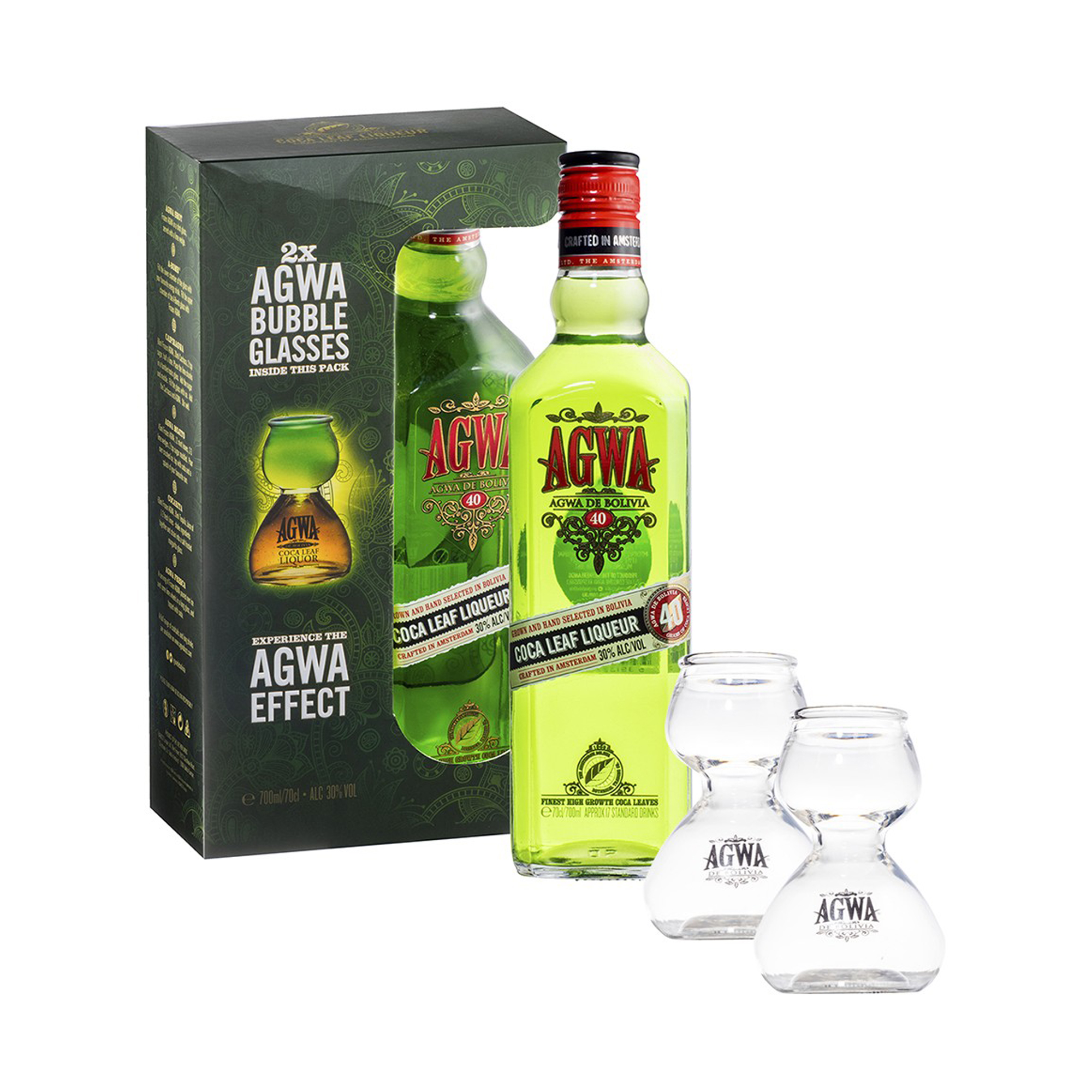 AGWA COCA LEAF LIQUEUR GIFT PACK Value Cellars