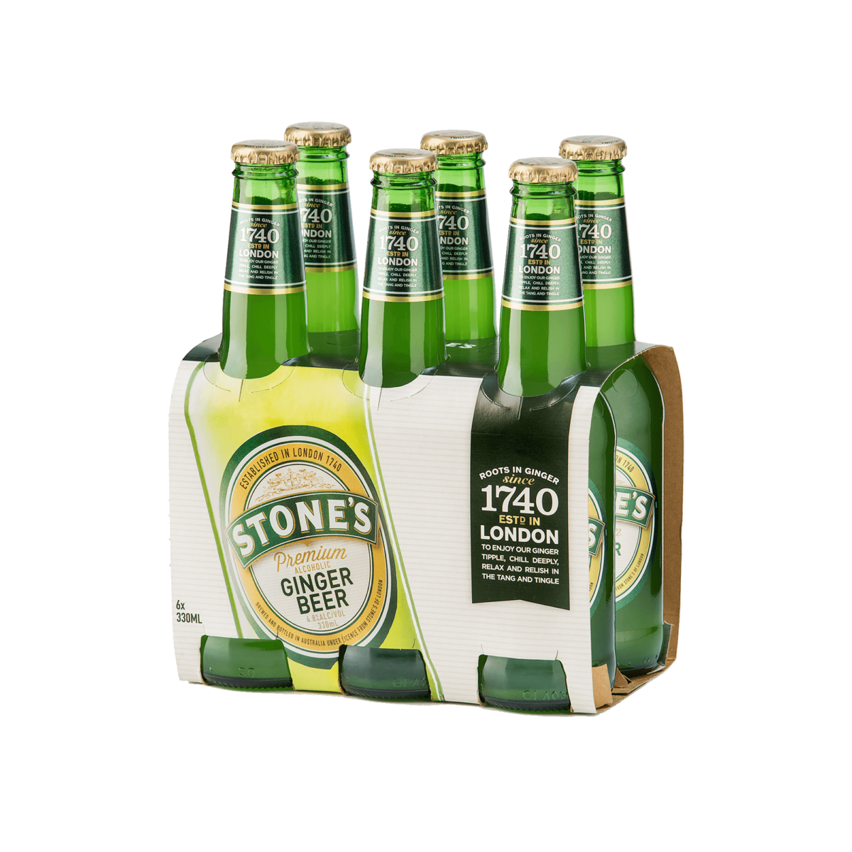 STONES PREMIUM ALCOHOLIC GINGER BEER Value Cellars