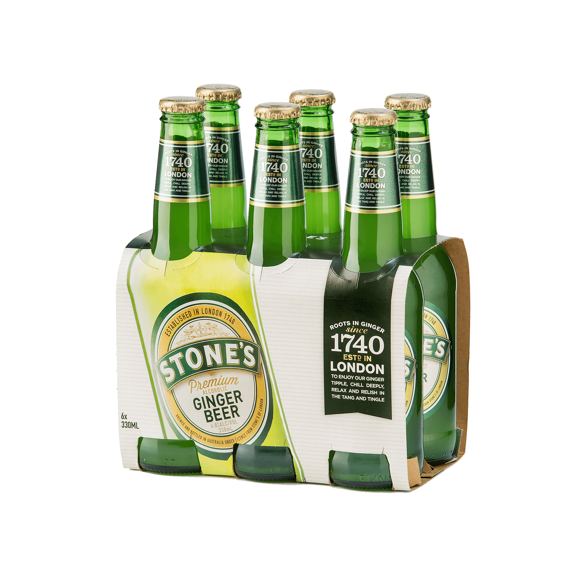 STONES PREMIUM ALCOHOLIC GINGER BEER Value Cellars