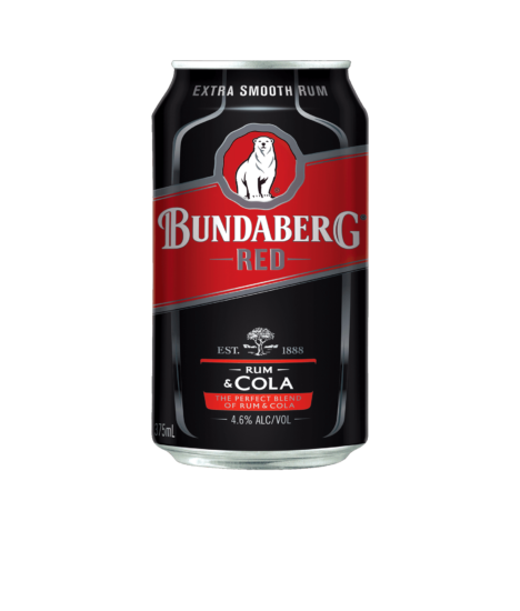 BUNDABERG RED & COLA CANS