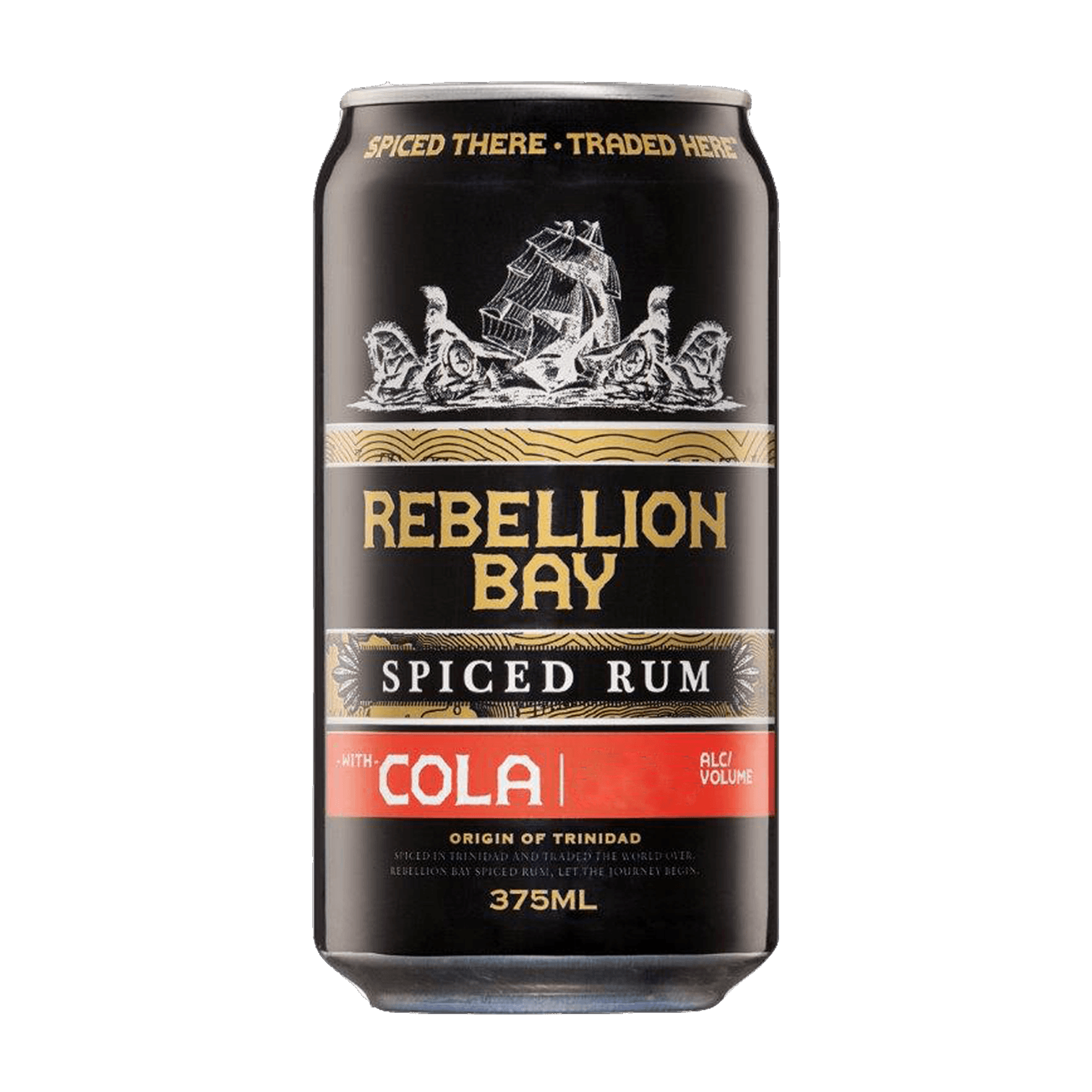 REBELLION BAY SPICED RUM & COLA - Value Cellars