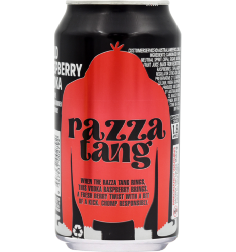 Tang Raspberry RAZZA TANG RASPBERRY VODKA 4PK - Value Cellars